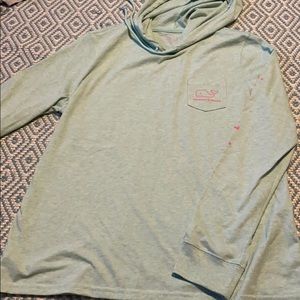 VV tee with hoodie